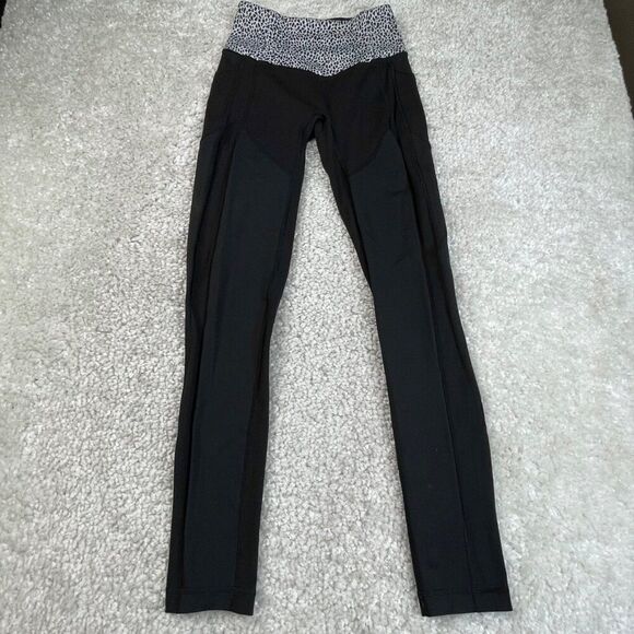 Lululemon All The Right Places Legging Black Miss Mosaic White - Picture 2 of 11